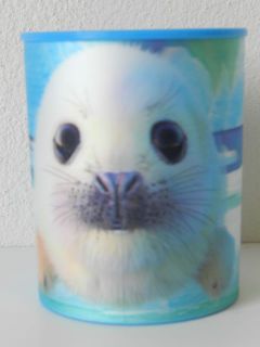 Obrázek z Hrnek 3D plast - tuleň, 300ml (5) 